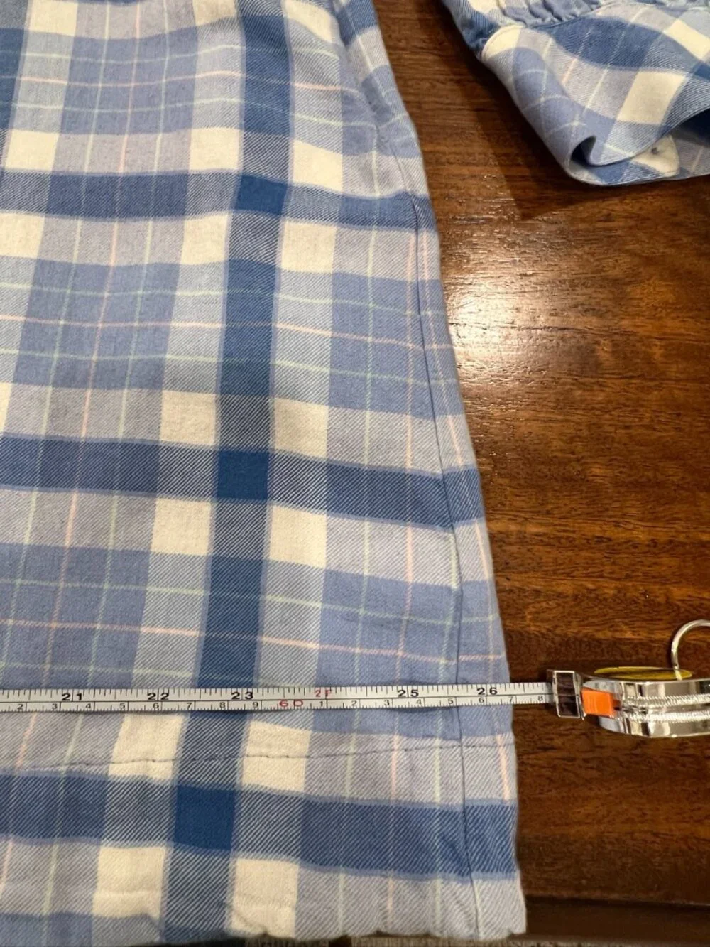 Vineyard vines Plaid Shirt DressWomen Size L Blue